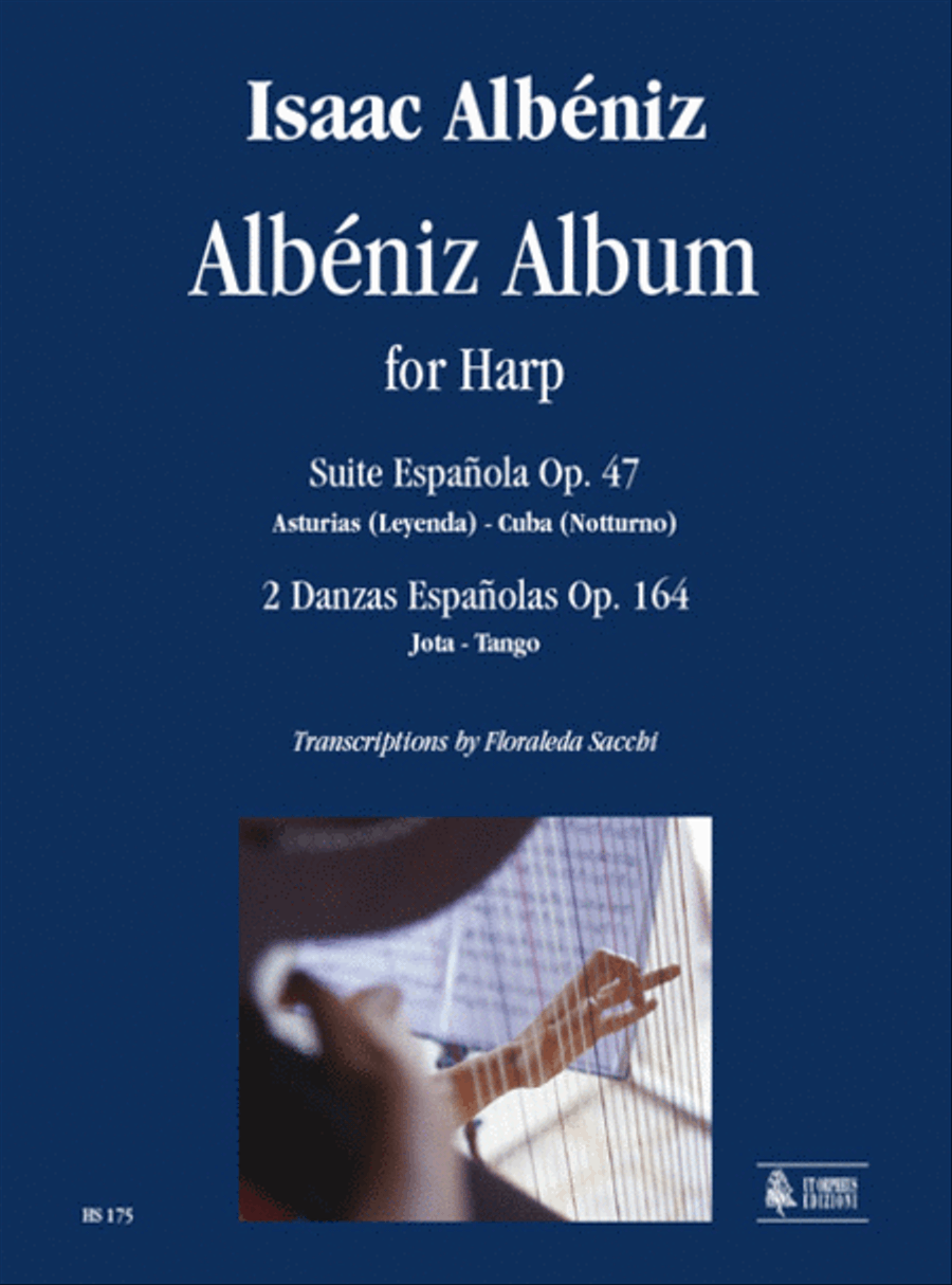 Albéniz Album for Harp Harp scores gallery preview page 1