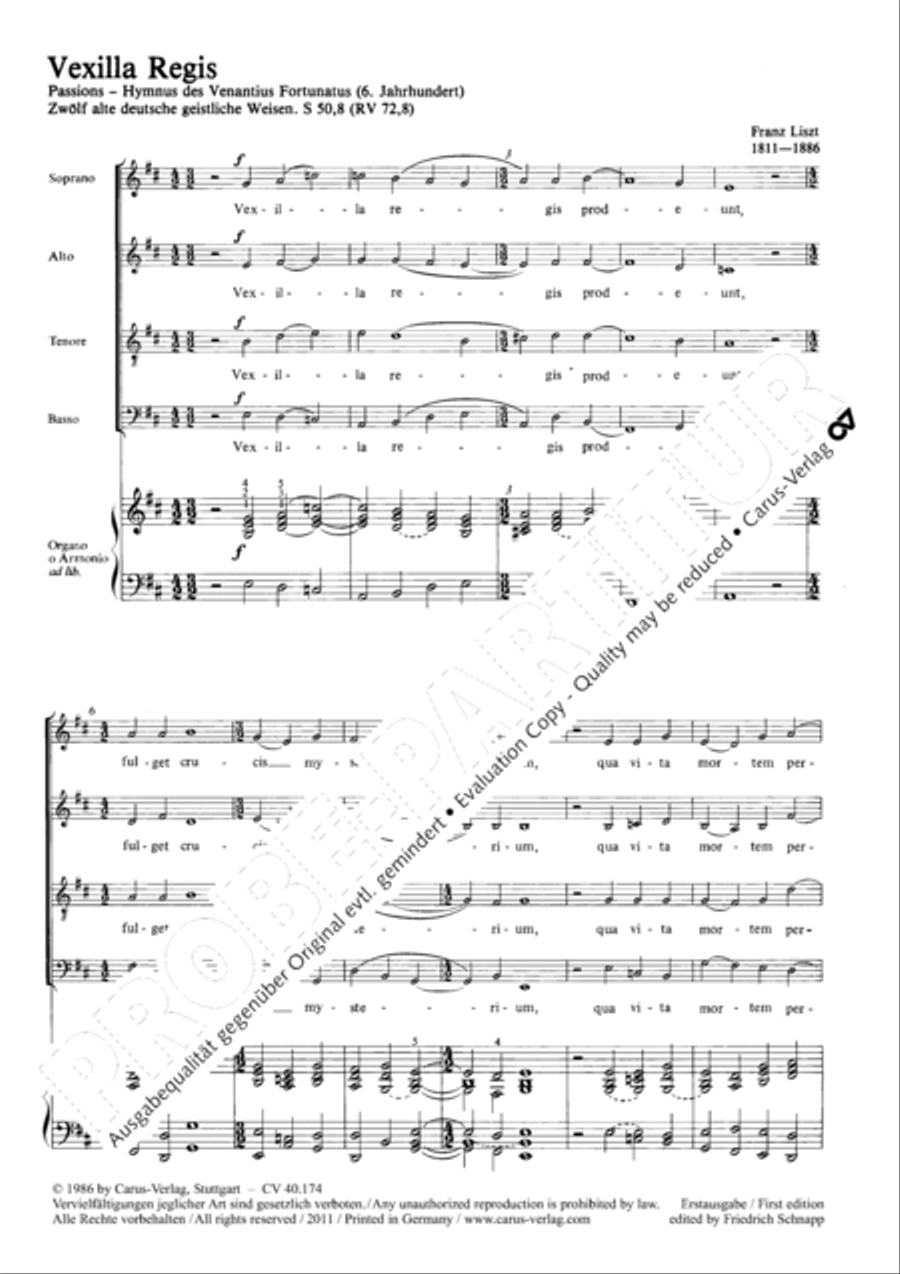Drei Kirchenhymnen Score scores gallery preview page 8