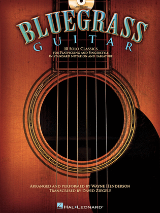 Book cover for Bluegrass Guitar