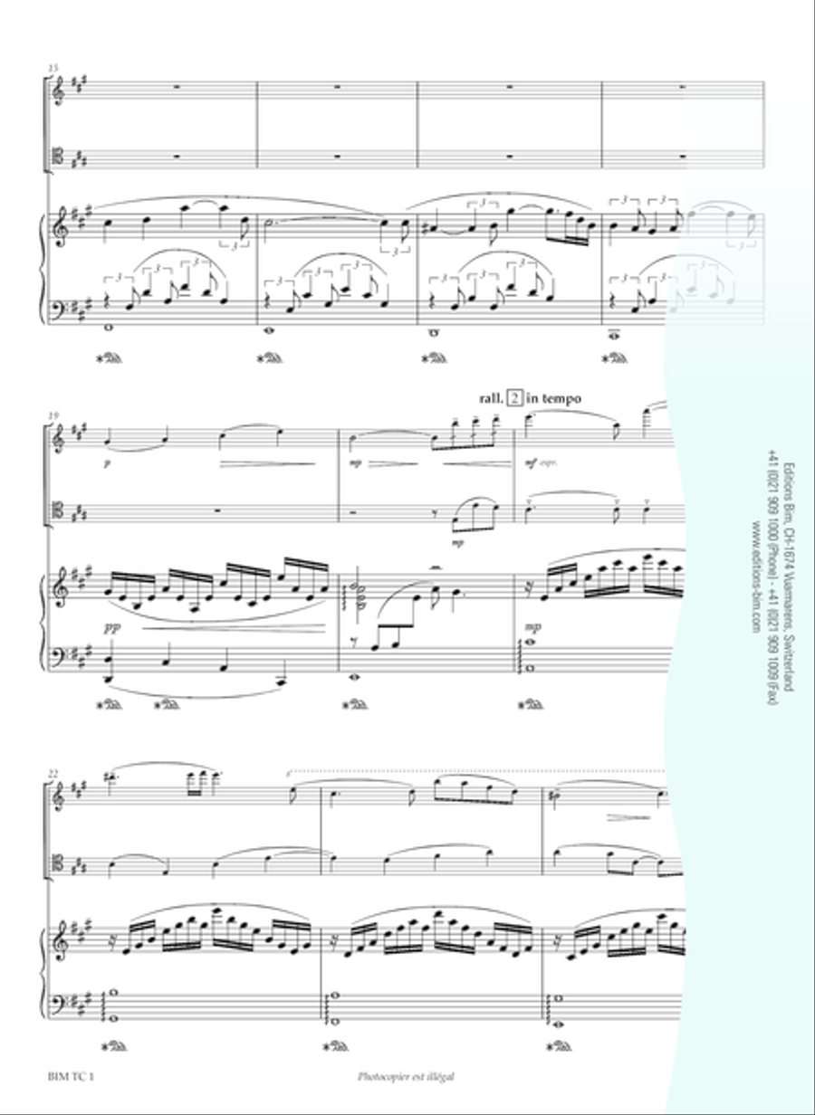 Trio d’Amour Trio d’Amour Piano Trio scores gallery preview page 13