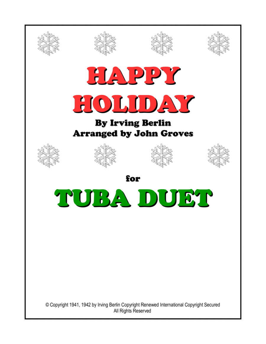 Happy Holiday Happy Holiday Brass Duet scores gallery preview page 1