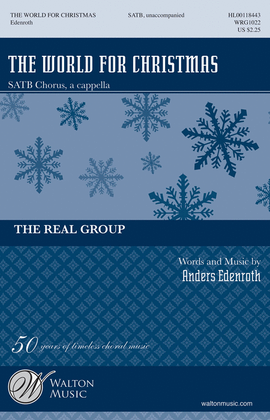 Book cover for The World for Christmas (SATB - Full Score and Piano Part)