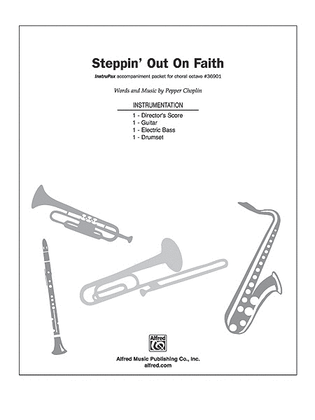 Book cover for Steppin' Out on Faith