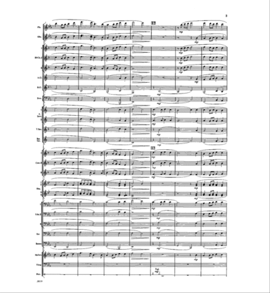 Romanesque Concert Band scores gallery preview page 4
