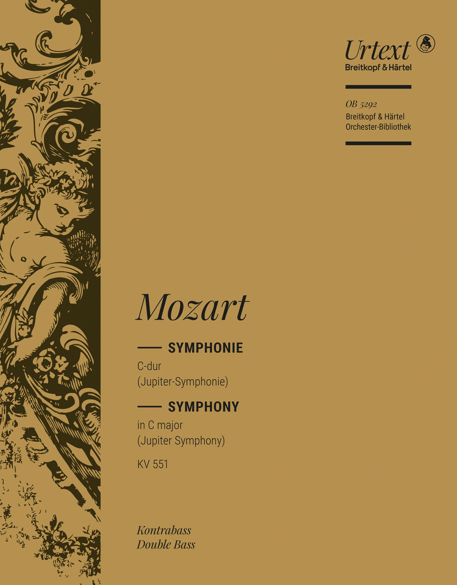 Symphony [No. 41] in C major K. 551 Orchestra scores gallery preview page 1