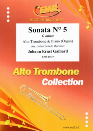 Book cover for Sonata No. 5 in G minor