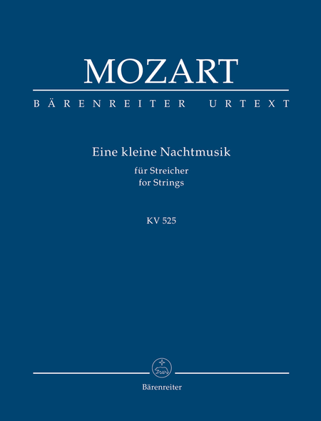 Eine kleine Nachtmusik for Strings and Winds G major KV 525 by Wolfgang Amadeus Mozart Double Bass - Sheet Music