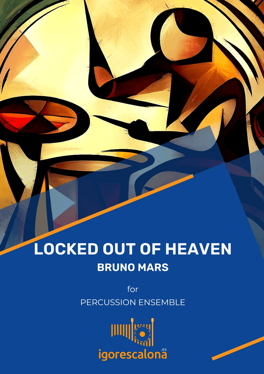 Locked Out Of Heaven Percussion Ensemble scores gallery preview page 1