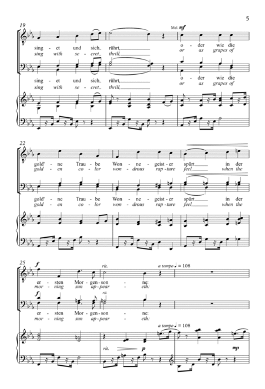 Fussreise TTBB scores gallery preview page 3