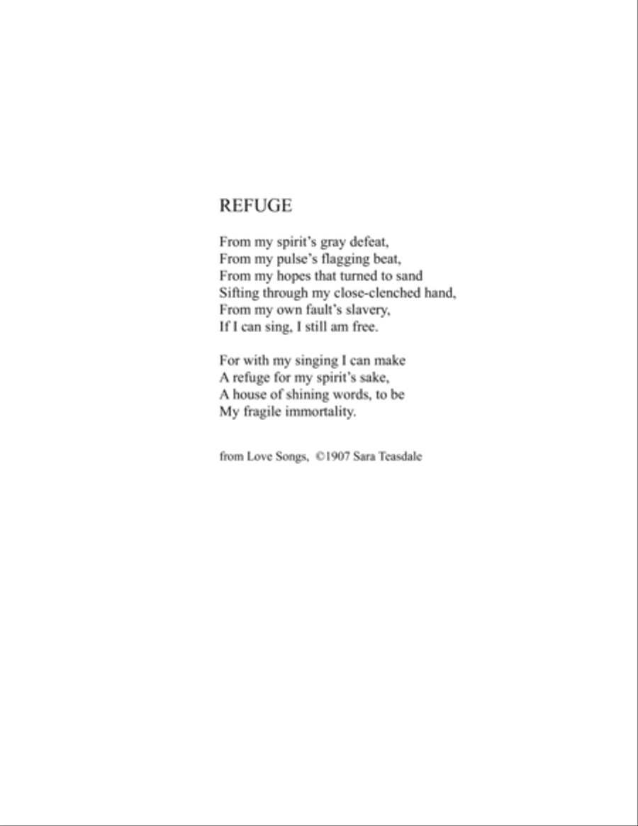 If I Can Sing, I Still Am Free 4-Part scores gallery preview page 2