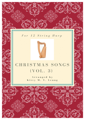 Book cover for Christmas Songs (Volume 3) - 12 String Harp