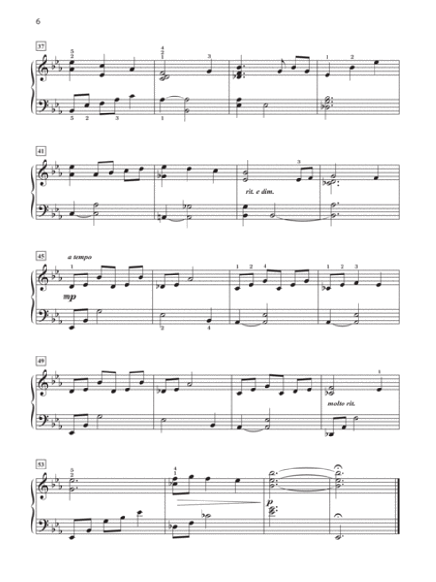 Preludes for Worship: Hymns: Piano Arrangements for the Opening of Worship Services Piano Solo scores gallery preview page 6