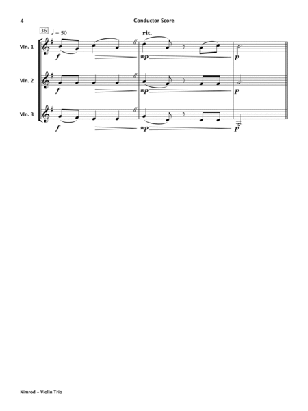 Nimrod (Violin Trio) image number null
