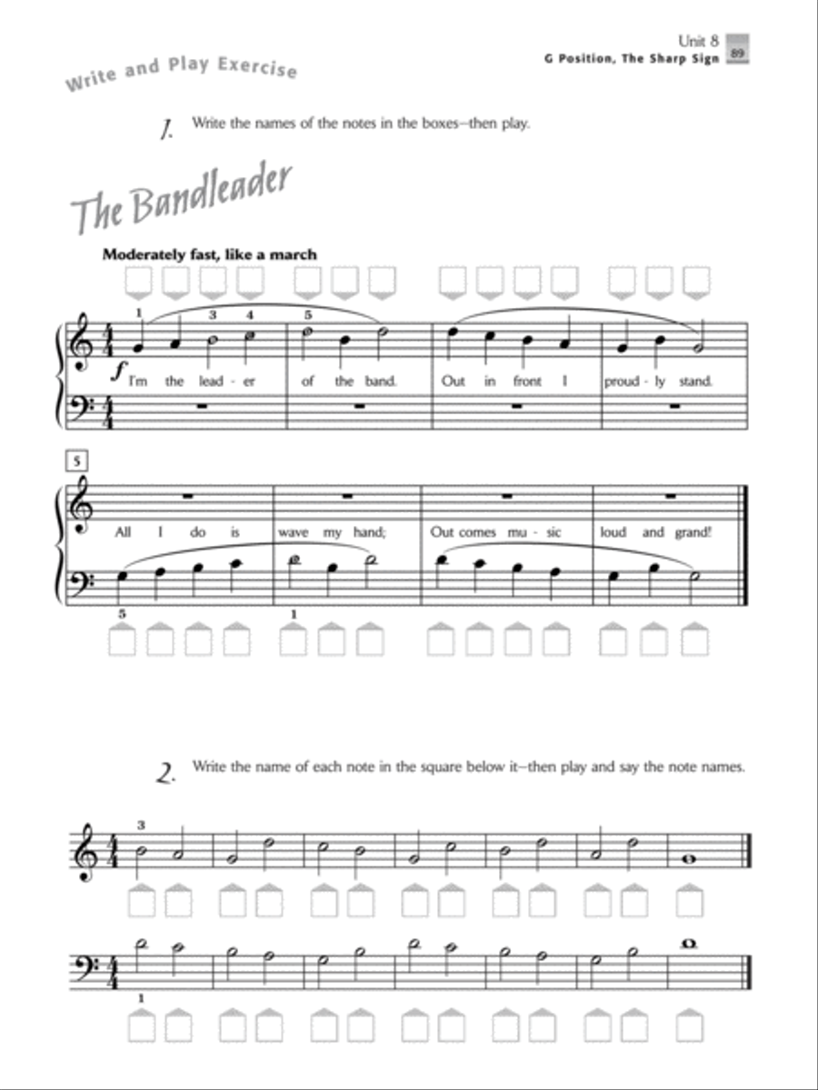 Alfred's Basic Adult Piano Course -- Play Piano Now!, Book 1 Piano Method scores gallery preview page 4