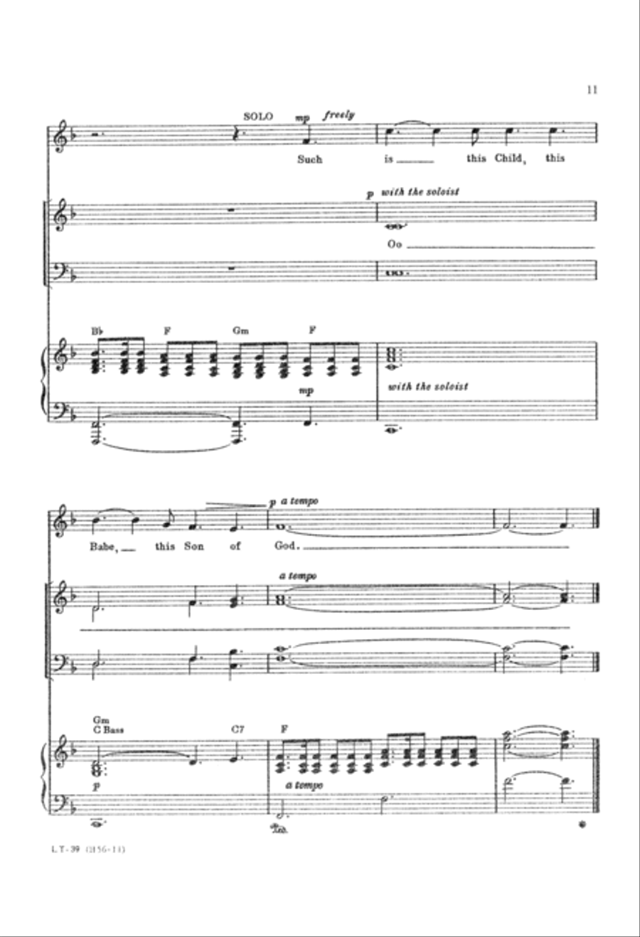A Child of Hope 4-Part scores gallery preview page 12