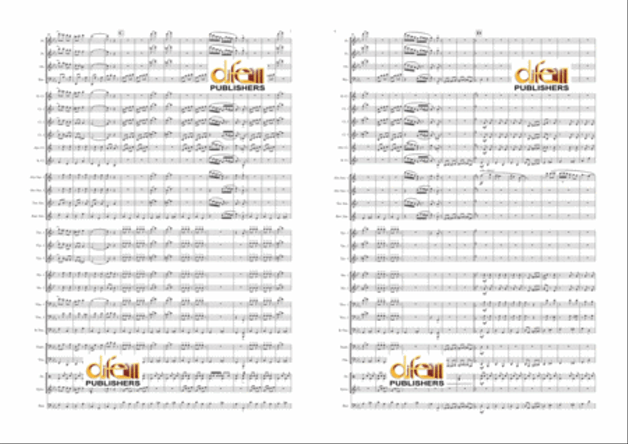 Djindji Rindji Bubamara Concert Band scores gallery preview page 5