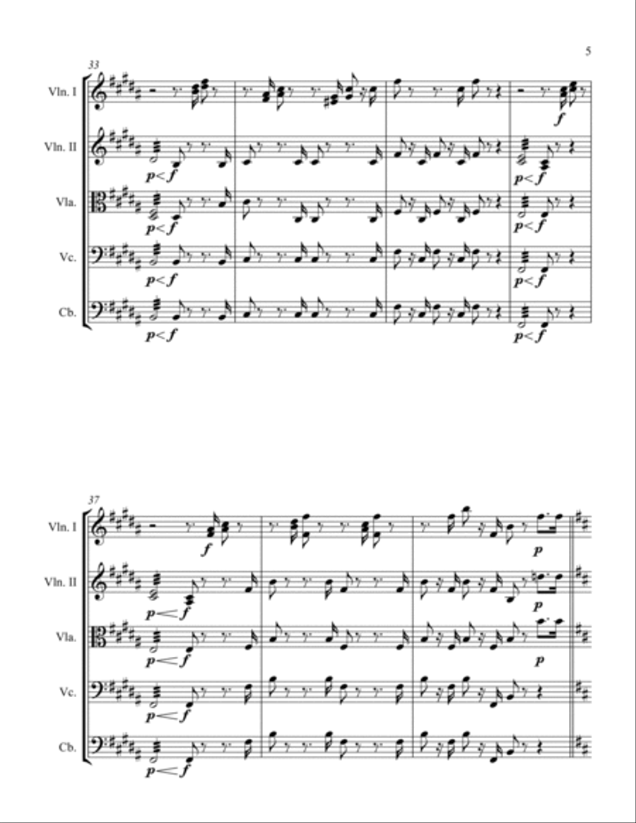Trauermarsch Trauermarsch String Orchestra scores gallery preview page 5