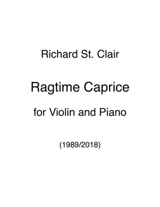 Ragtime Caprice for Violin and Piano (1989)