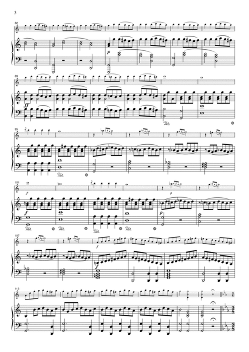 Mozart Entfuhrung aus dem Serail Overture, for Violin & Piano, VM002