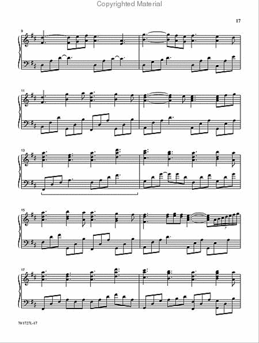 The Hymns of Keith Getty Piano Solo scores gallery preview page 6