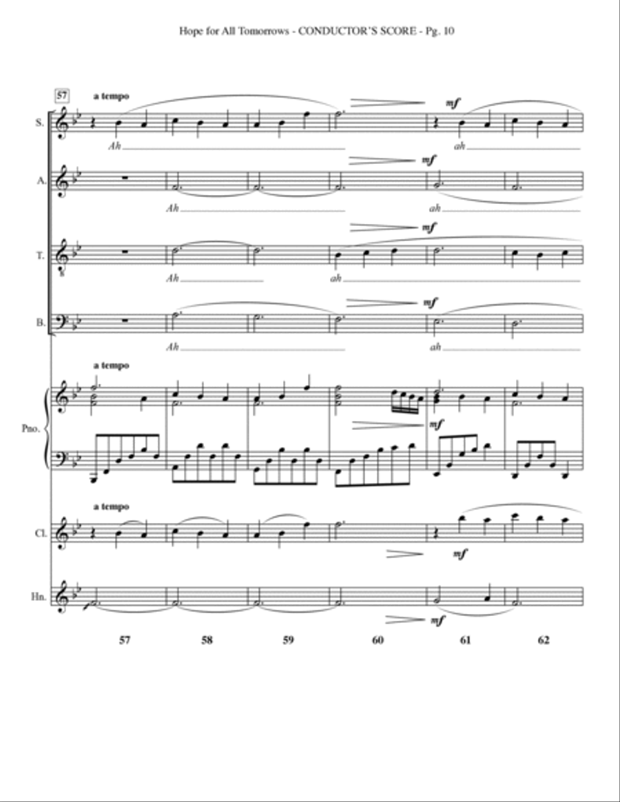 Hope for all Tomorrows Choir scores gallery preview page 12
