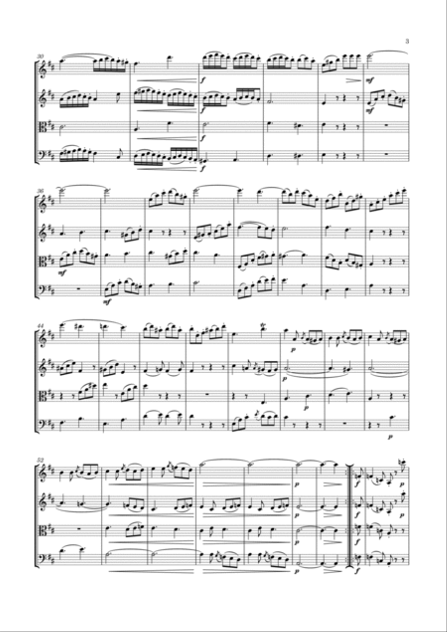 Haydn - String Quartet in D major, Hob.III:42 ; Op.33 No.6 · 