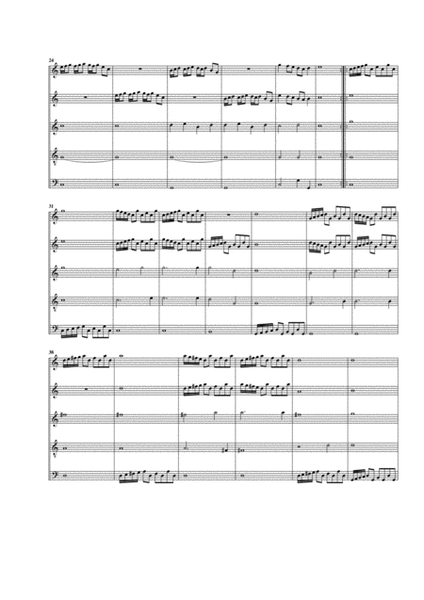 Intrada SSWV 60 (arrangement for 5 recorders)