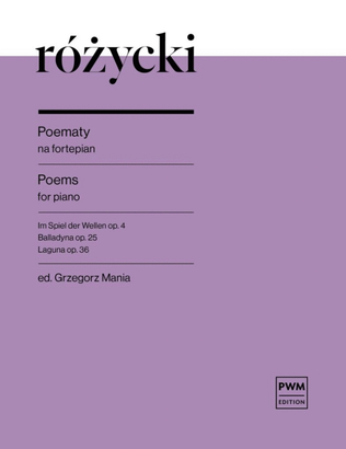 Book cover for Poems for Piano