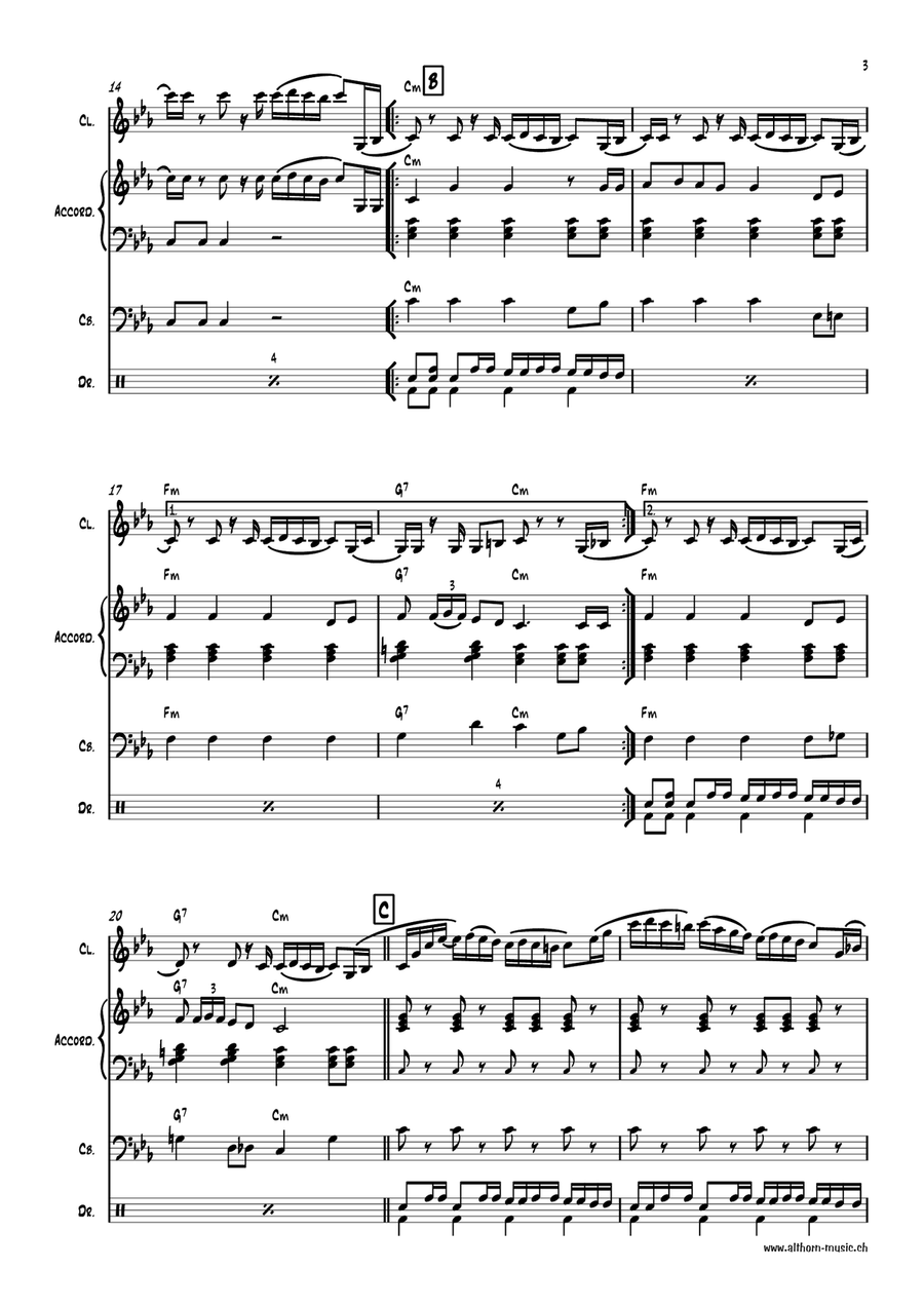 Rasputin Rasputin Small Ensemble scores gallery preview page 3