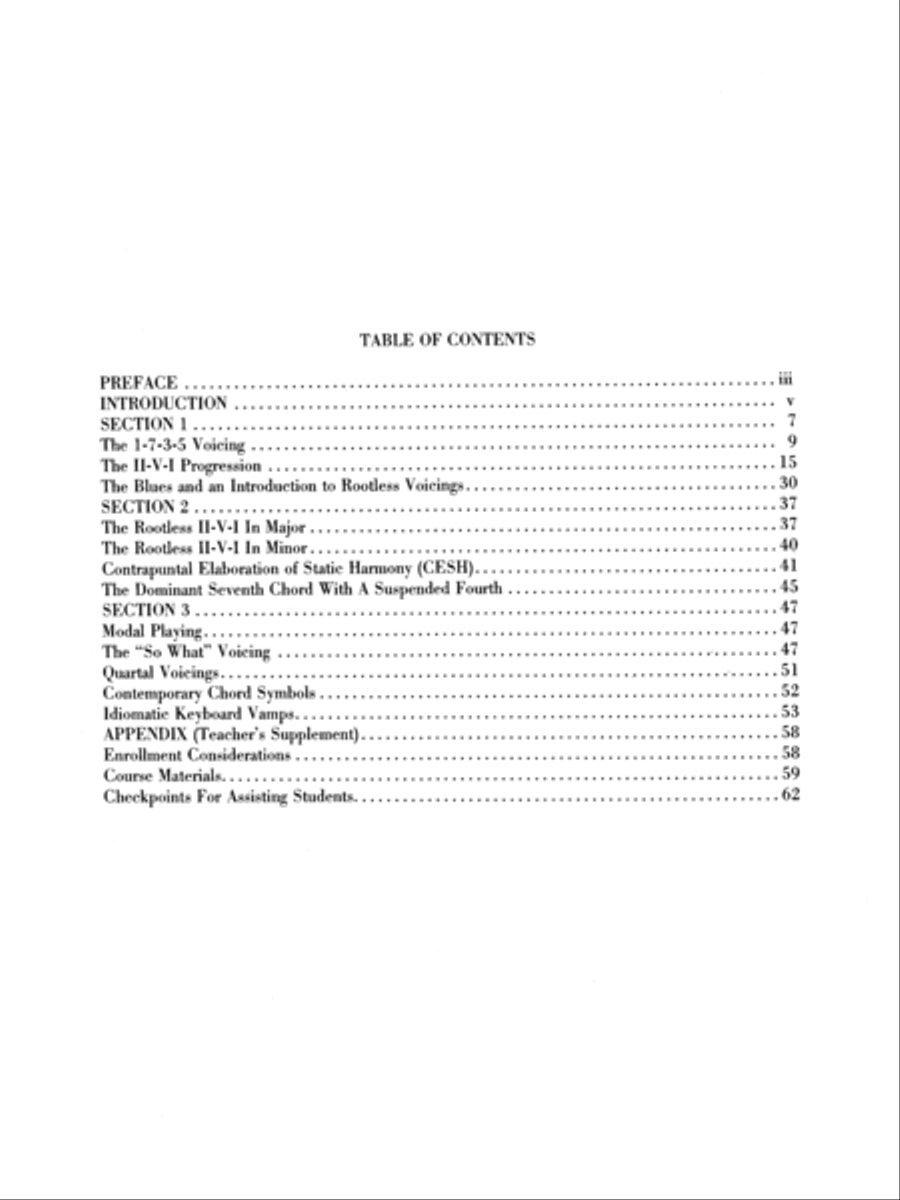 Jazz Keyboard for Pianists and Non-Pianists Piano Solo scores gallery preview page 2
