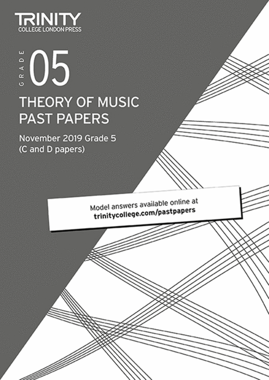Theory Past Papers Nov 2019: Grade 5 Textbook scores gallery preview page 1
