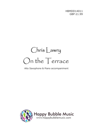 Book cover for On the Terrace - for Alto Saxophone & Piano (from Scenes from a Parisian Cafe)