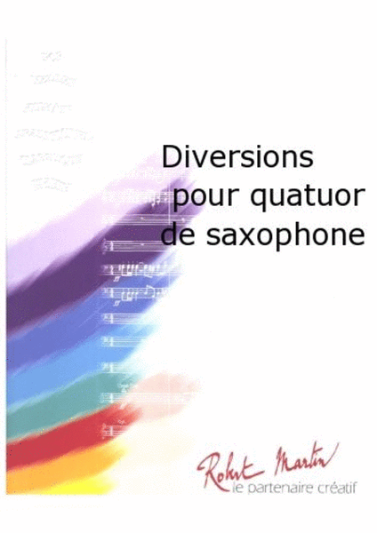 Diversions Pour Quatuor de Saxophone image number null