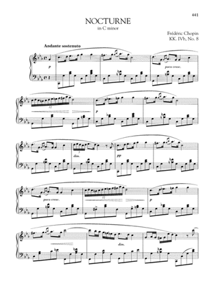 Nocturne in C minor, KK. IVb, No. 8