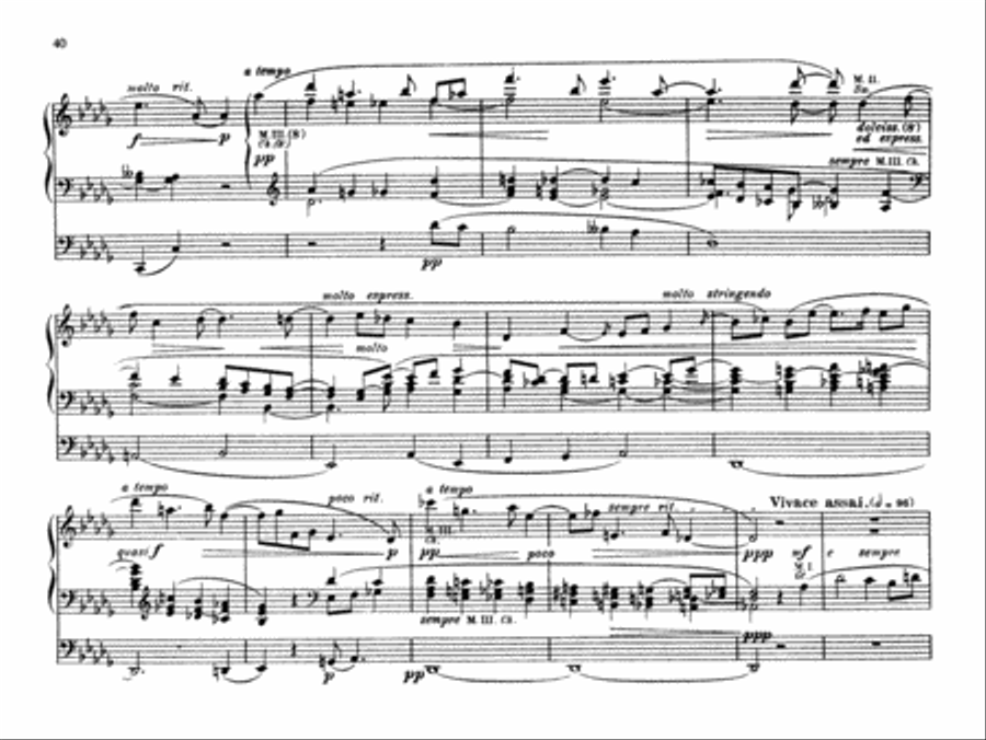 Reger: Organ Works, Op. 59 Organ scores gallery preview page 2