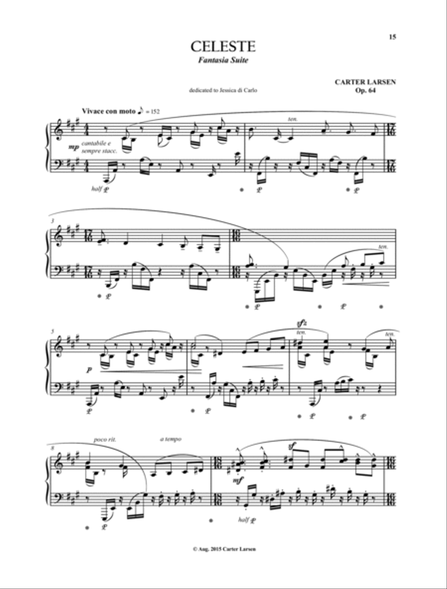 ALTURAS - Volume 6 - Fantasia Suite Piano Solo scores gallery preview page 6