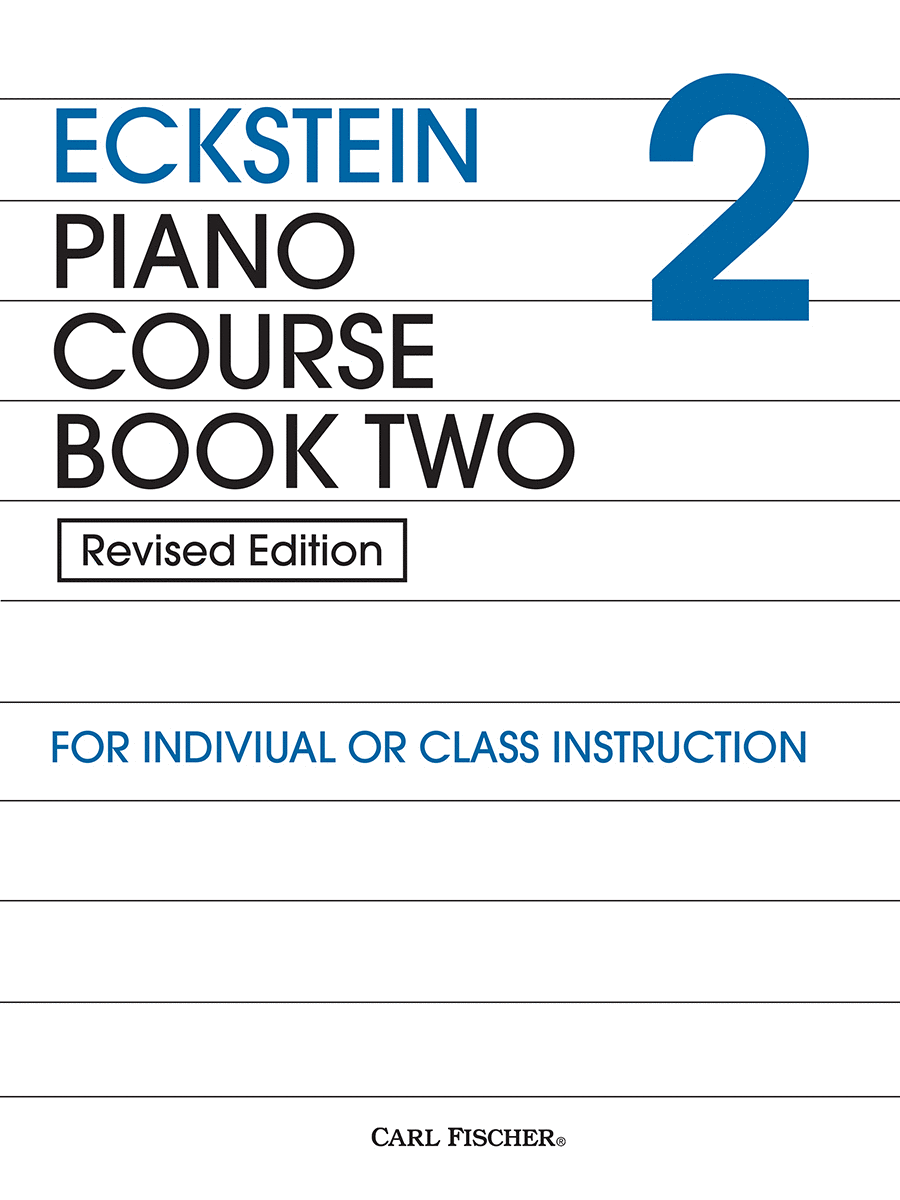 Eckstein Piano Course Book Two Piano Method scores gallery preview page 1