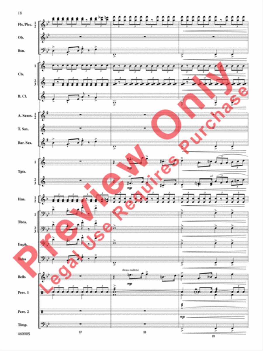 Der Lehrmeister Der Lehrmeister Concert Band scores gallery preview page 19