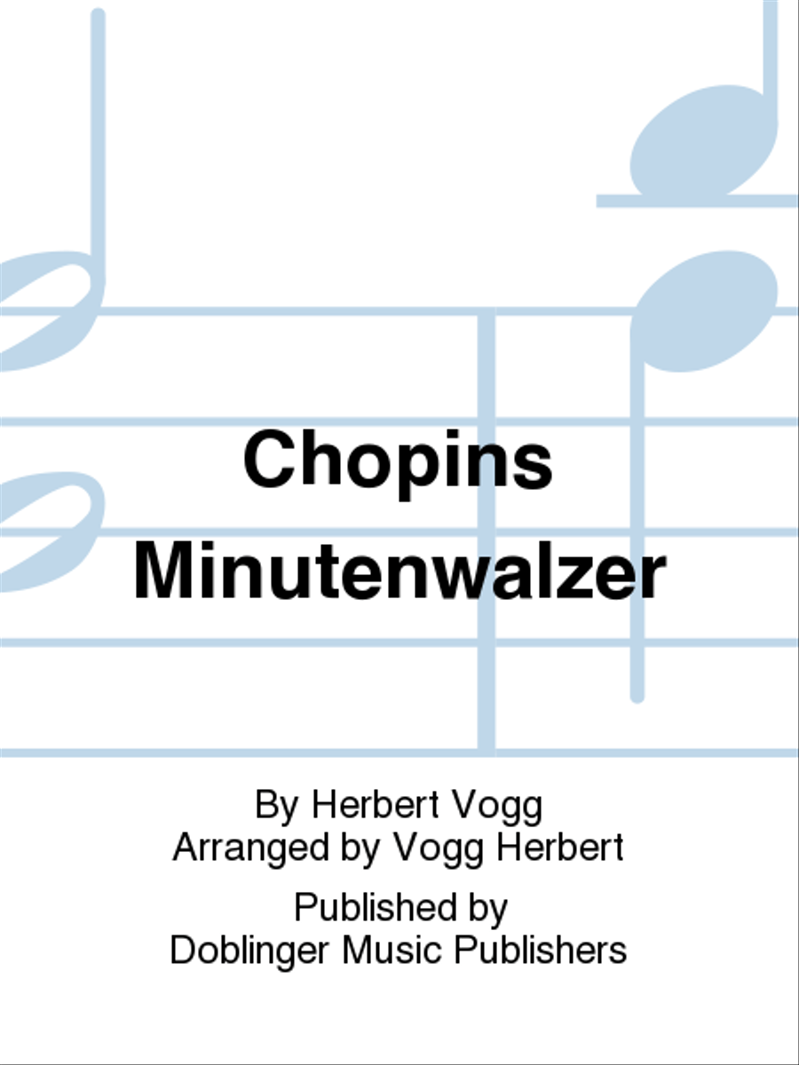 Chopins Minutenwalzer Voice scores gallery preview page 1