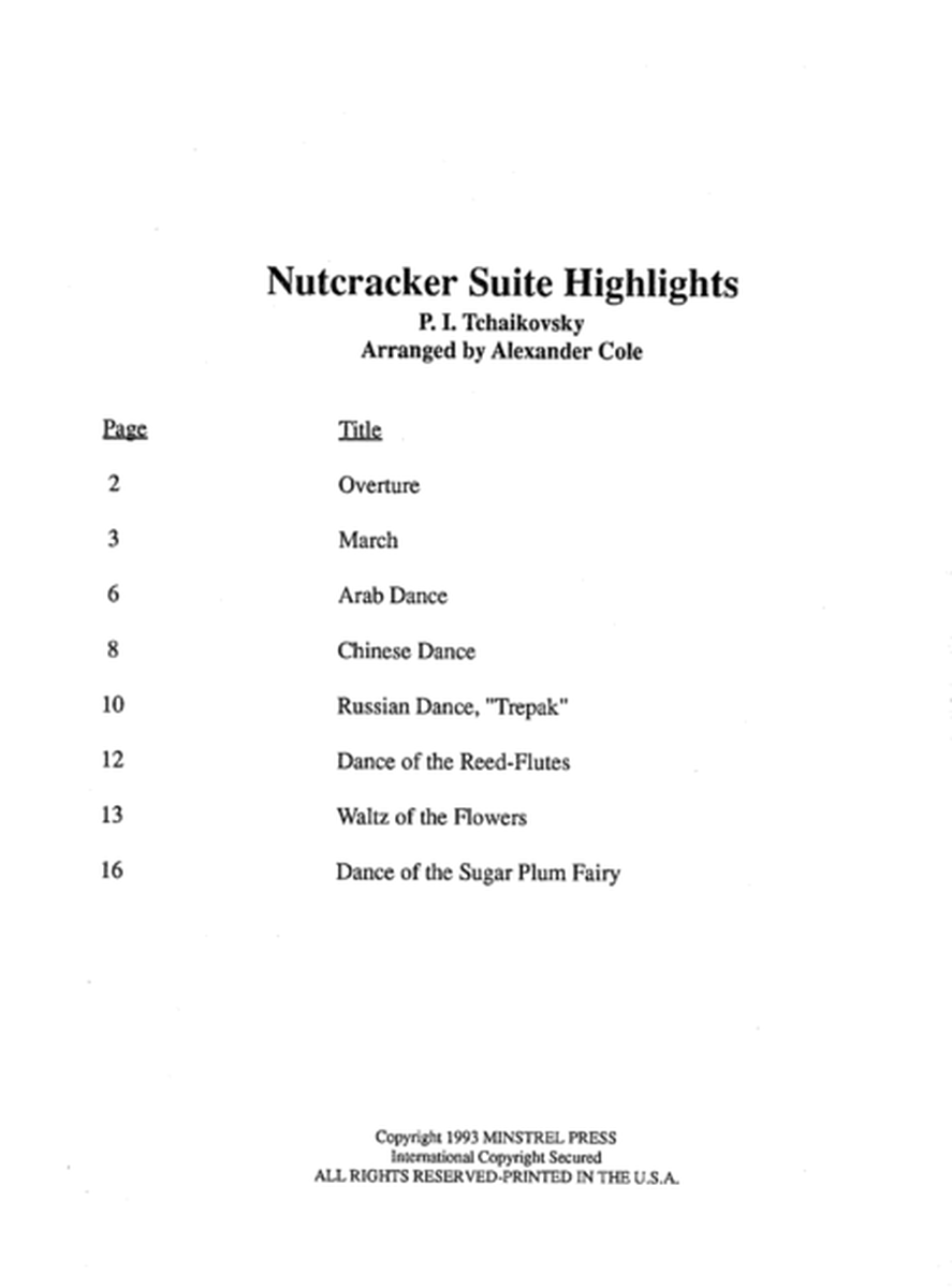 Nutcracker Suite Highlights Masterpiece Edition for Piano Solo