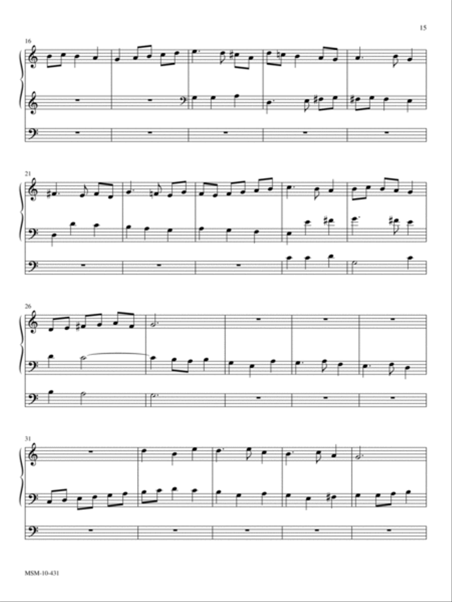 Good Christian Friends, Rejoice and Sing Organ scores gallery preview page 2