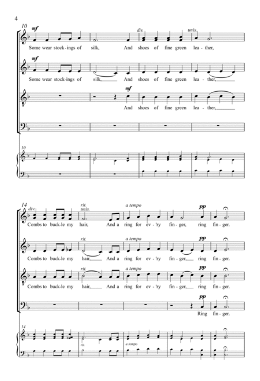 I Know Where I'm Goin' I Know Where I'm Goin' 4-Part scores gallery preview page 2