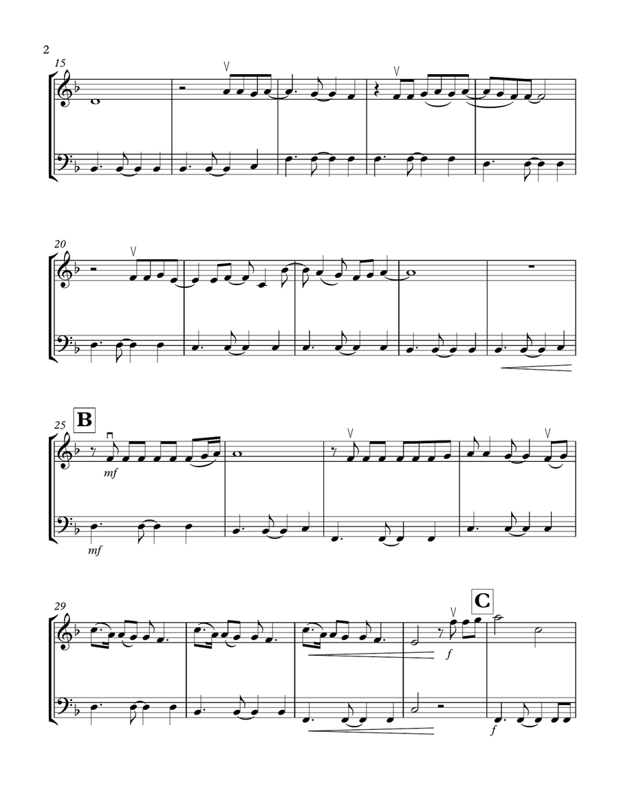 Photograph String Duet scores gallery preview page 2