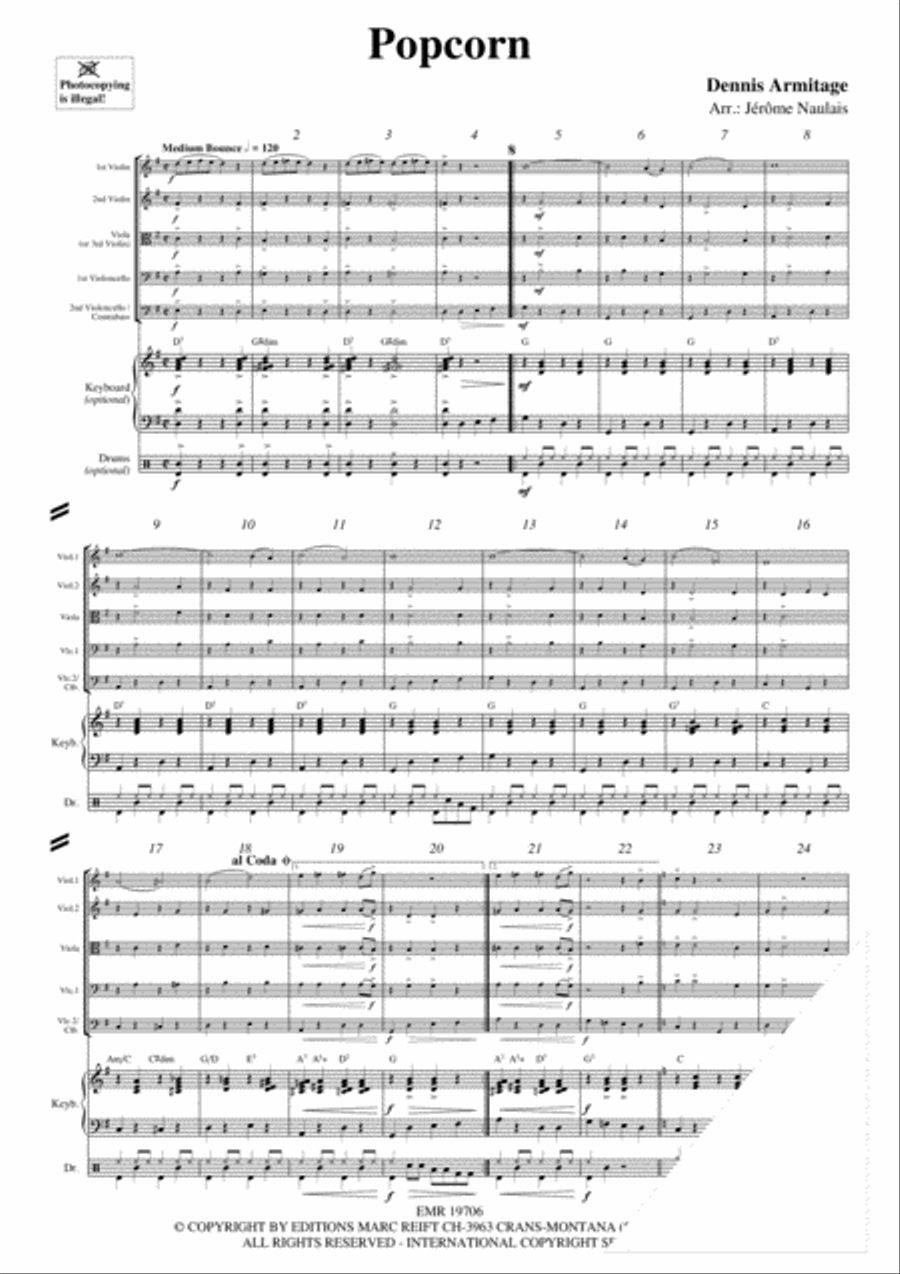 Popcorn String Orchestra scores gallery preview page 3