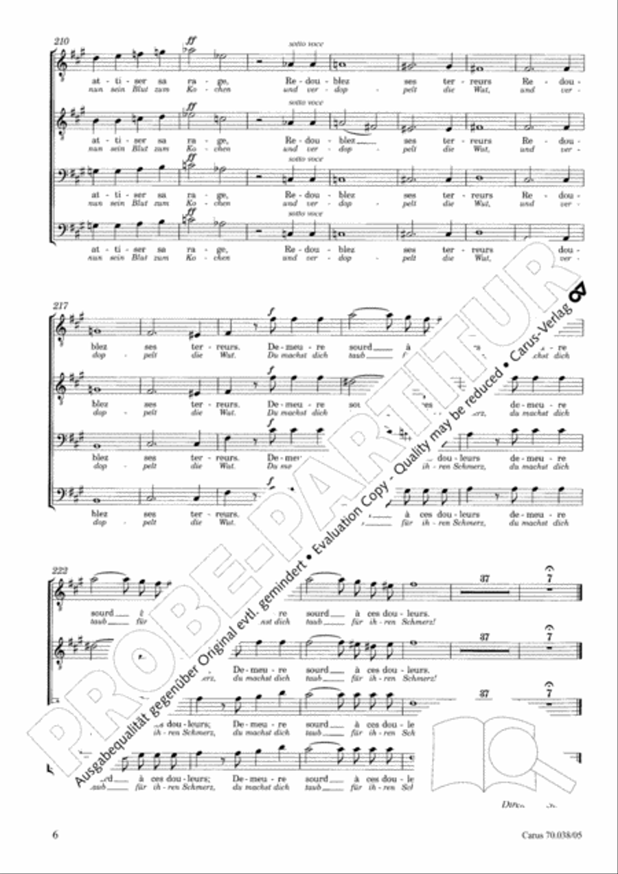 L'Enfance du Christ L'Enfance du Christ 4-Part scores gallery preview page 7