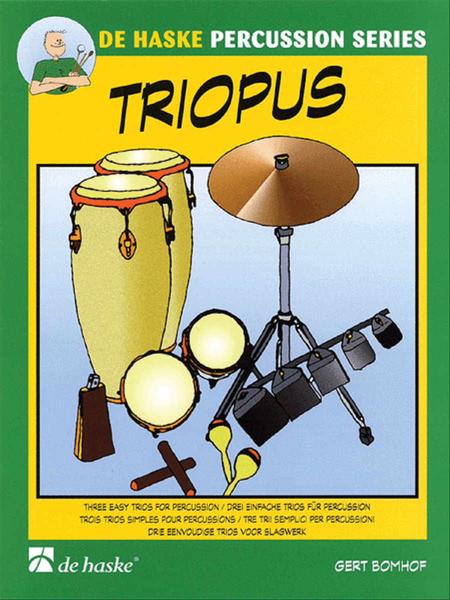 Triopus for Percussion Ensemble Percussion Ensemble scores gallery preview page 1