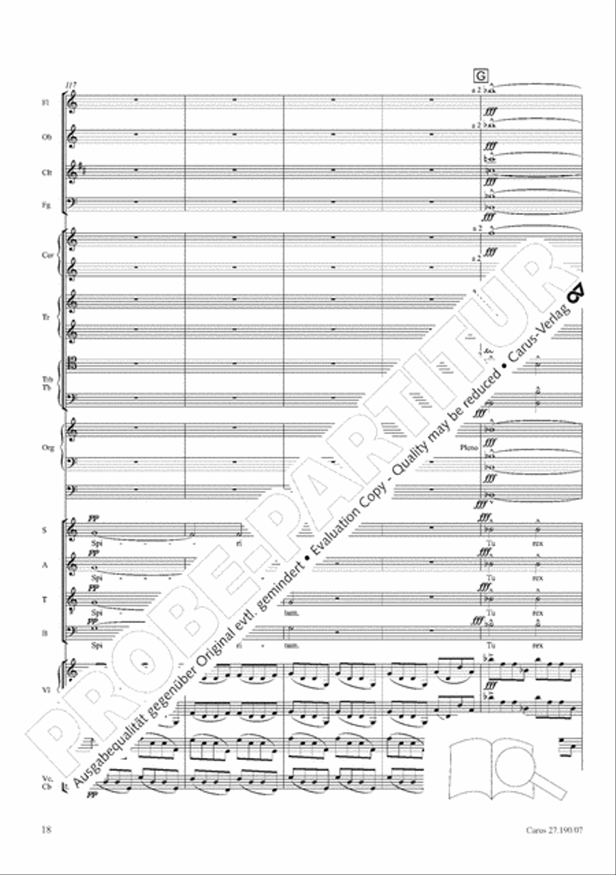 Te Deum 4-Part scores gallery preview page 26