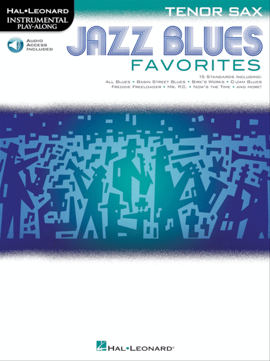 Jazz Blues Favorites Tenor Saxophone scores gallery preview page 1