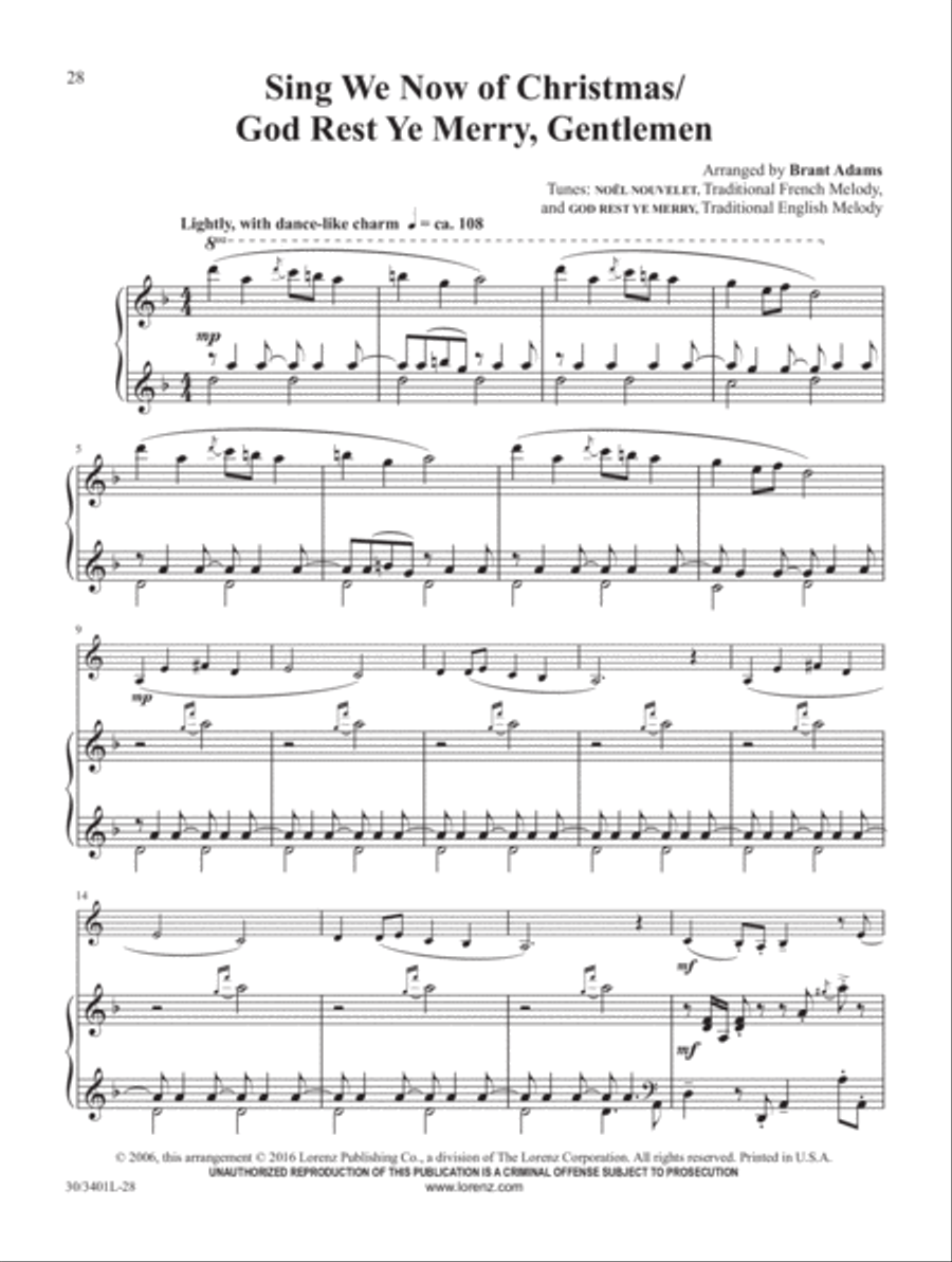 French Horn Solos for Worship, Vol. 2 Piano scores gallery preview page 11