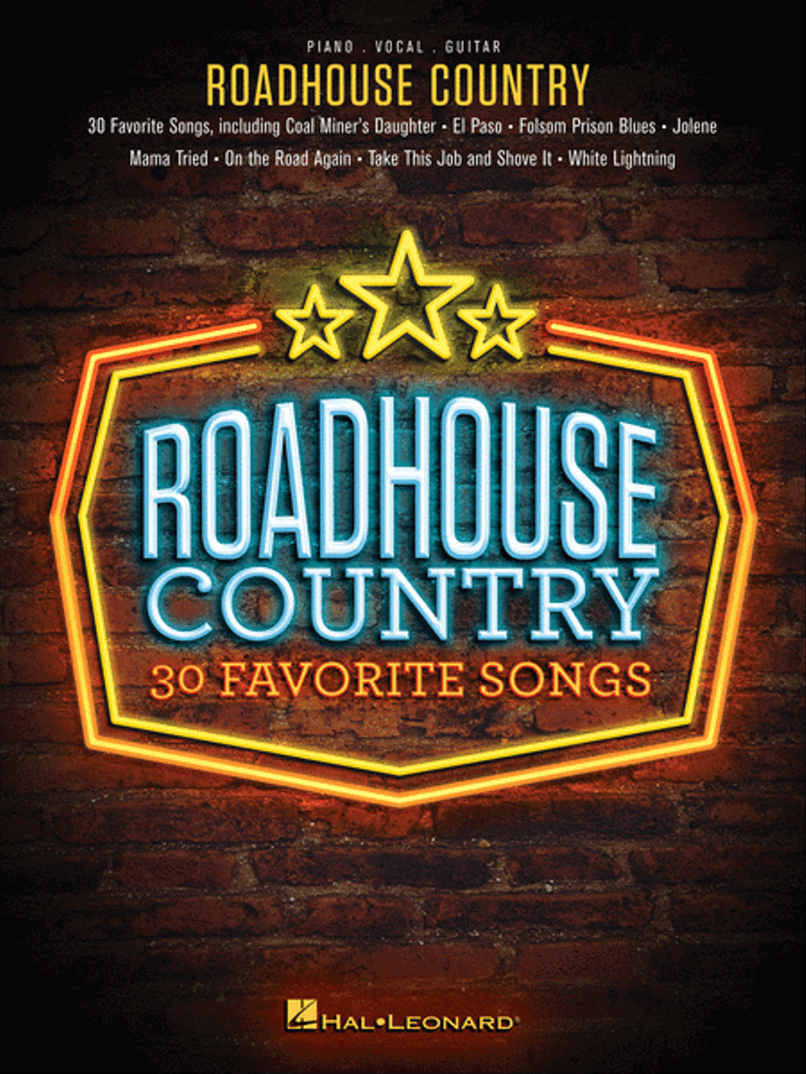 Roadhouse Country Piano, Vocal, Guitar scores gallery preview page 1
